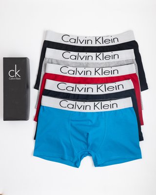 Чоловічі боксери труси 5 шт набір Calvin Klein CKBoxer фото