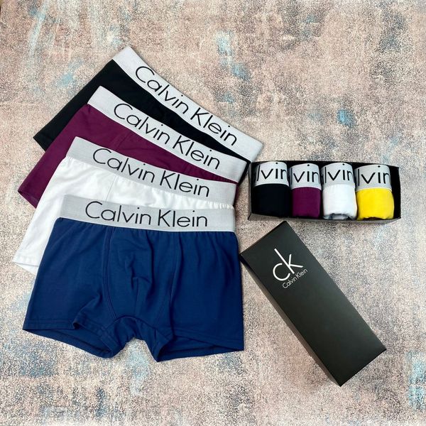 Чоловічі боксери труси літні набір 5 шт Calvin Klein CKBox фото