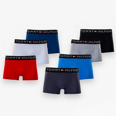 Чоловічі боксери труси 5 шт літні набір Tommy Hilfiger Tomy фото